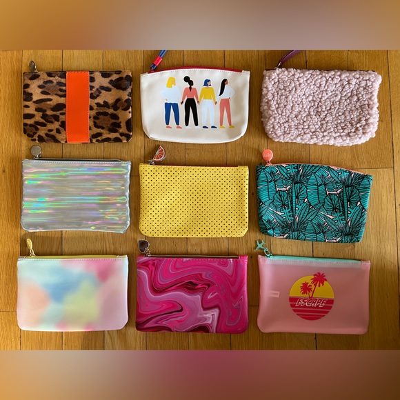 Cosmetic Bag Bundle (9) | Makeup Travel Pouch | - Picture 5 of 14